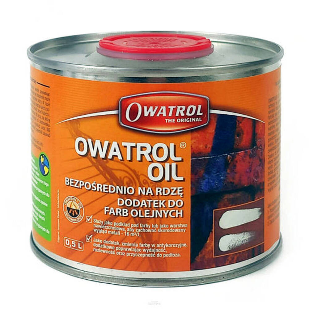 Rustol Owatrol Oil - inhibitor rdzy, środek zatrzymujący postęp korozji