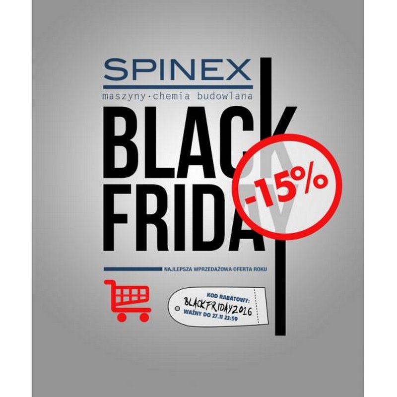 -15% na wszystko, czyli Black Friday Weekend w Spinex