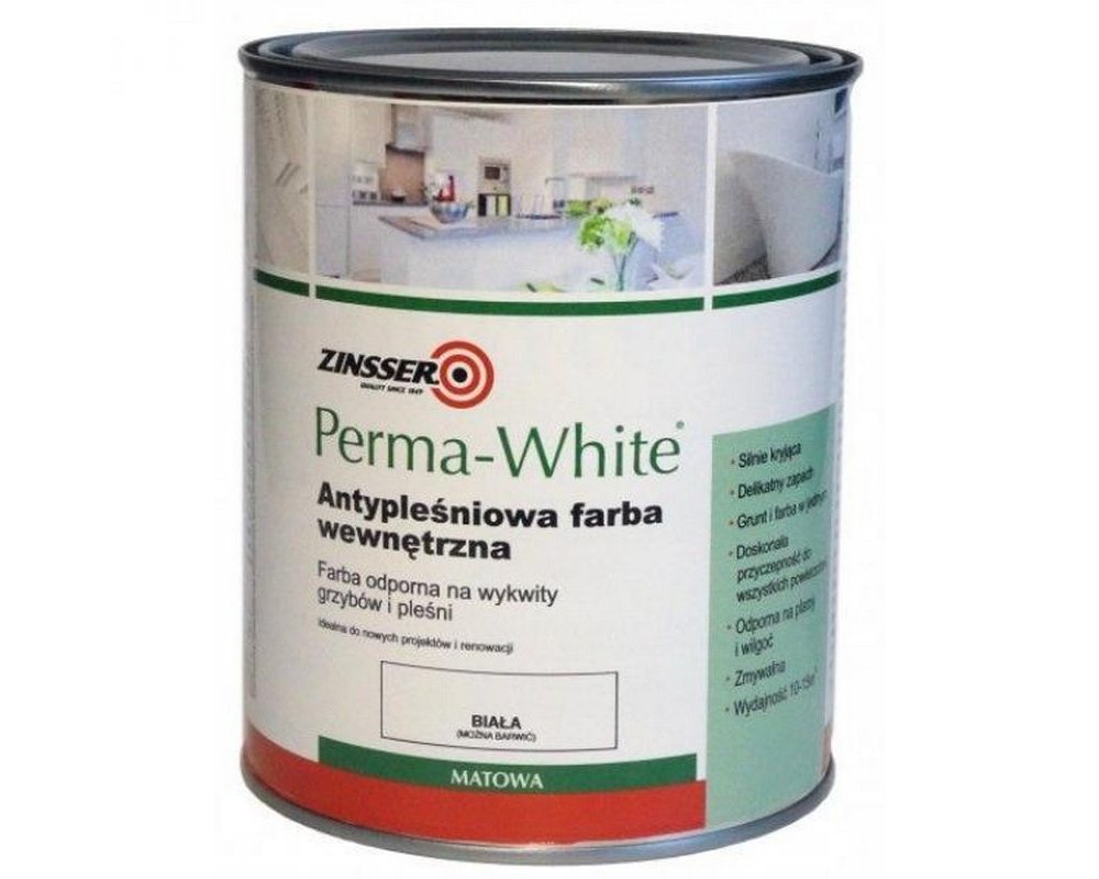 Dostawa Perma White w wykończeniu matowym. 