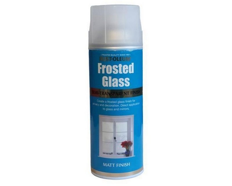 Efekt zmrożonego szkła w sprayu. Wszystko o Frosted Glass od Rust Oleum Europa.