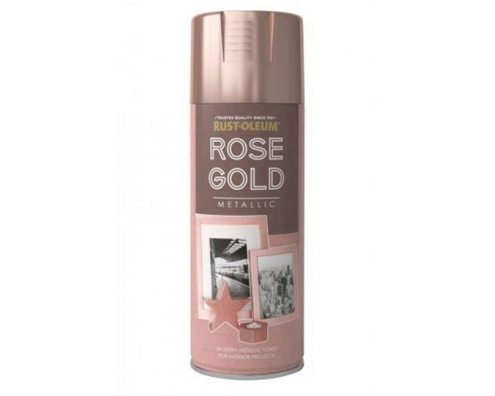Różowe złoto w sprayu - Rust Oleum Metallic Rose Gold już jest!